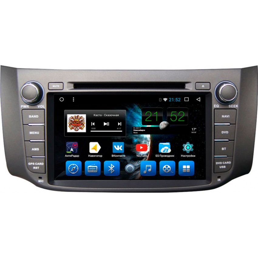 Штатное головное устройство для Nissan Sentra, Tiida на OS Android 10.1
