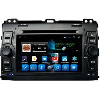 Штатное головное устройство для Toyota LC Prado 120 на OS Android 10.1