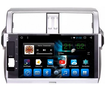 Штатное головное устройство для Toyota LC Prado 150 2013-2017 Экран 10,1"