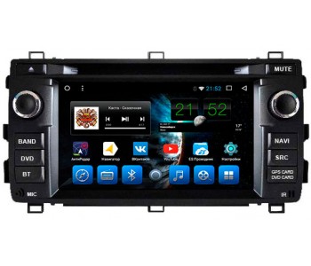 Штатное головное устройство для Toyota Auris 2012-2017 Экран 7"