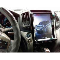 Мультимедийная система Mankana BST-1220S в стиле Тесла для Toyota LC 200 07-15г Араб на OS Android, Экран, 12,1"