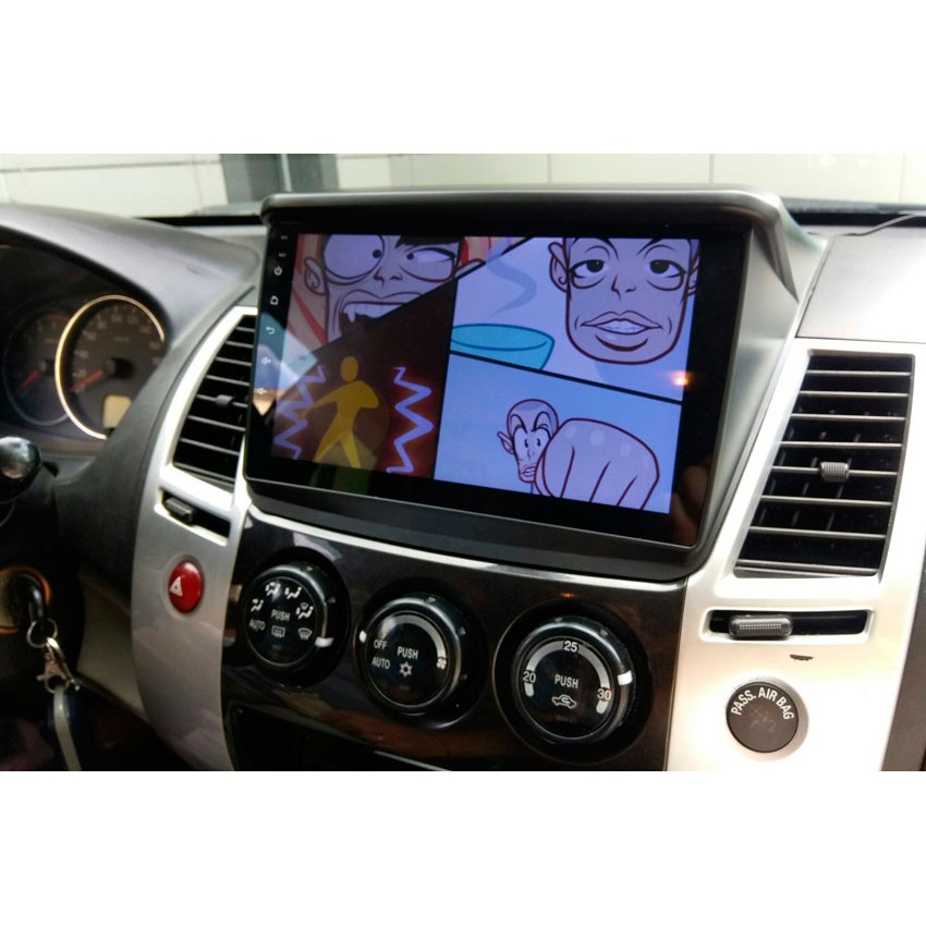 Головное устройство Mankana BS-09635 для Mitsubishi Pajero Sport, L200 08-15г на OS Android, Экран 9"