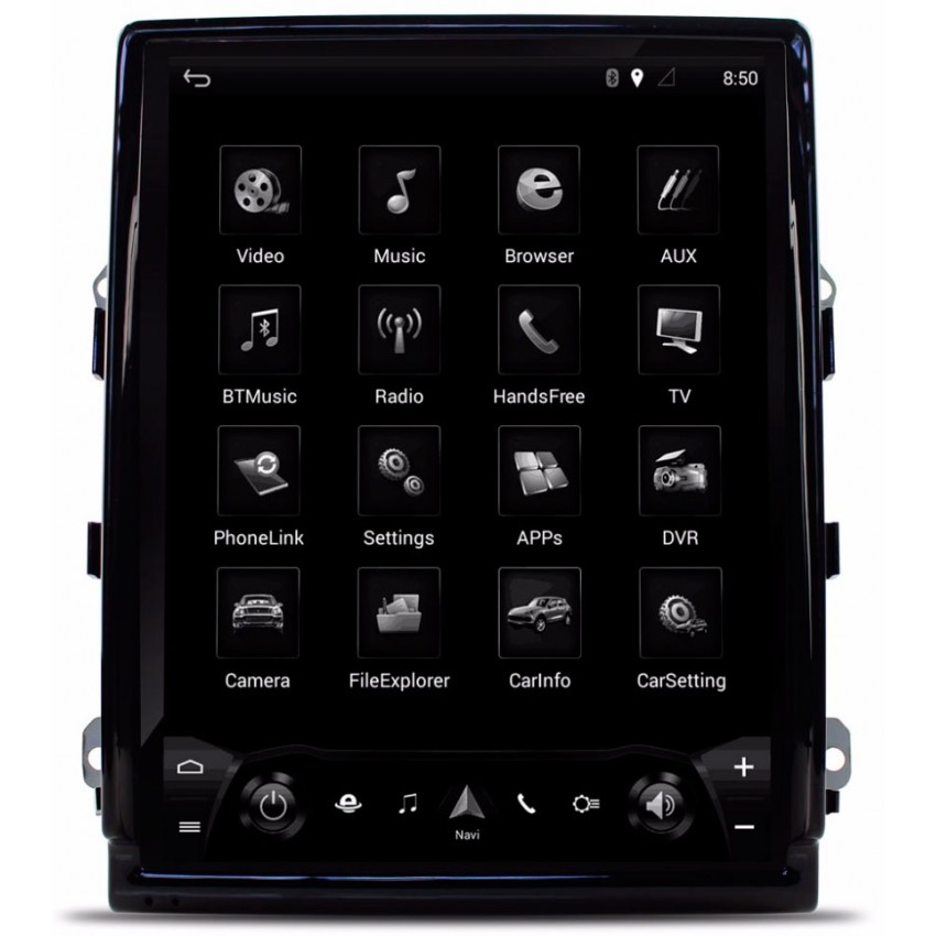 Мультимедийная система Mankana BST-10426 в стиле Tesla для Porshe Cayenne II 10-17г на OS Android, Экран 10,4"