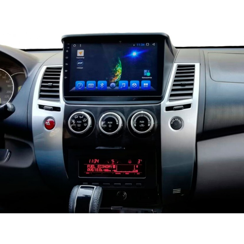 Головное устройство Mankana BS-09635 для Mitsubishi Pajero Sport, L200 08-15г на OS Android, Экран 9"
