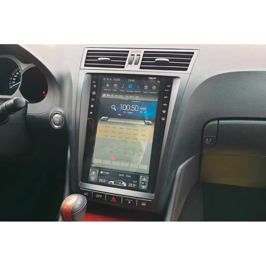 Мультимедийная система Mankana BST-1252S в стиле Tesla для Lexus GS 05-11г на OS Android, Экран 11,8"