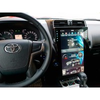Мультимедийная система Mankana BST-1805S в стиле Tesla для Toyota Prado 150 17-24г на OS Android, Экран 16"