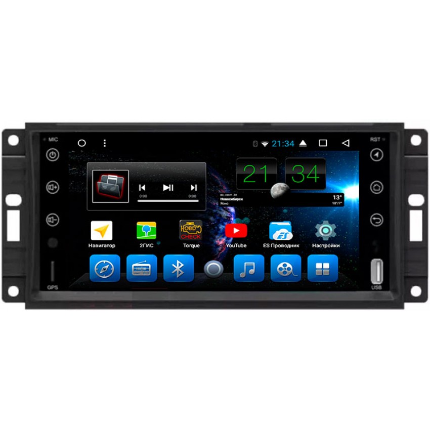 Штатная мультимедийная система для Jeep, Chrysler, Dodge на OS Android 8.0.1
