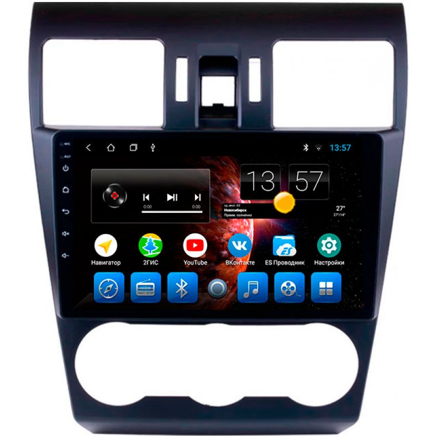 Головное устройство Mankana BS-09013 для Subaru Forester IV, Impreza, XV на OS Android, Экран 9"