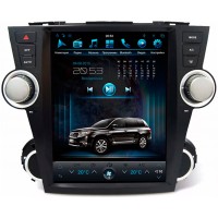 Мультимедийная система Mankana BST-1225S в стиле Тесла для Toyota Highlander XU40 на OS Android, Экран 12,1"