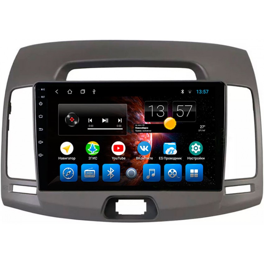Головное устройство Mankana BS-09258 для Hyundai Elantra IV, Avante 06-11г на OS Android, Экран 9"