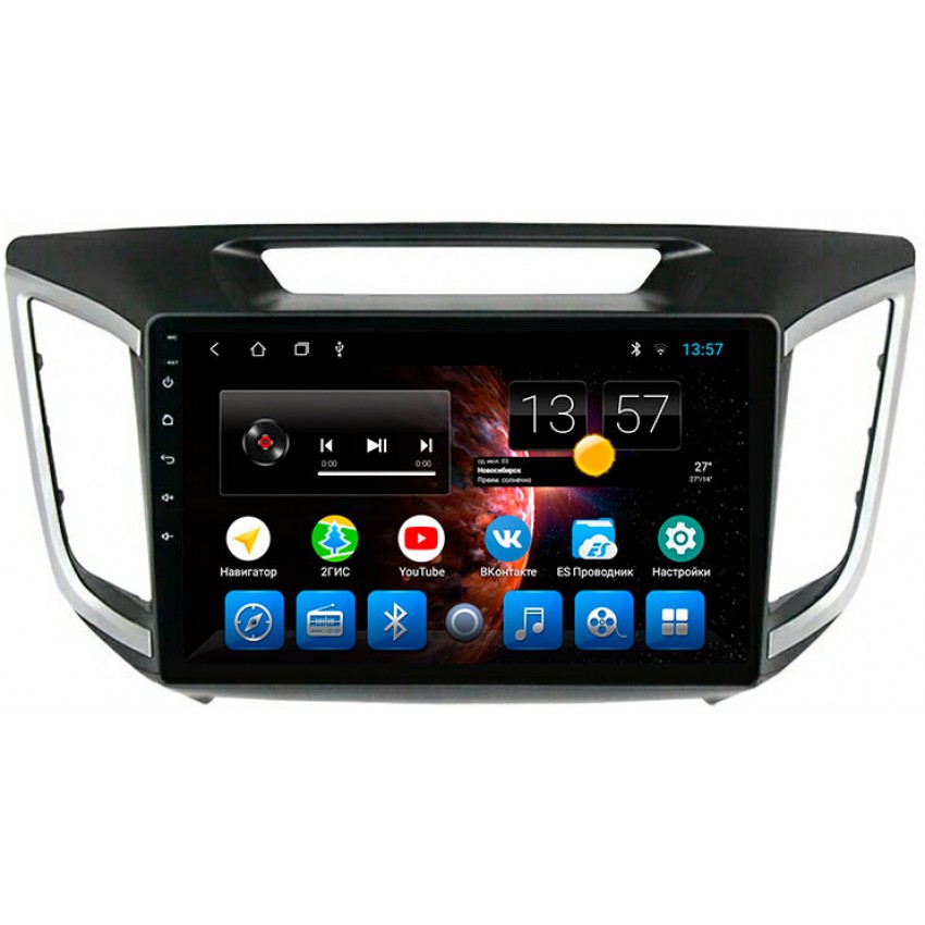 Головное устройство Mankana BS-10172 для Hyundai Creta I 16-21 на OS Android, Экран 10.1"