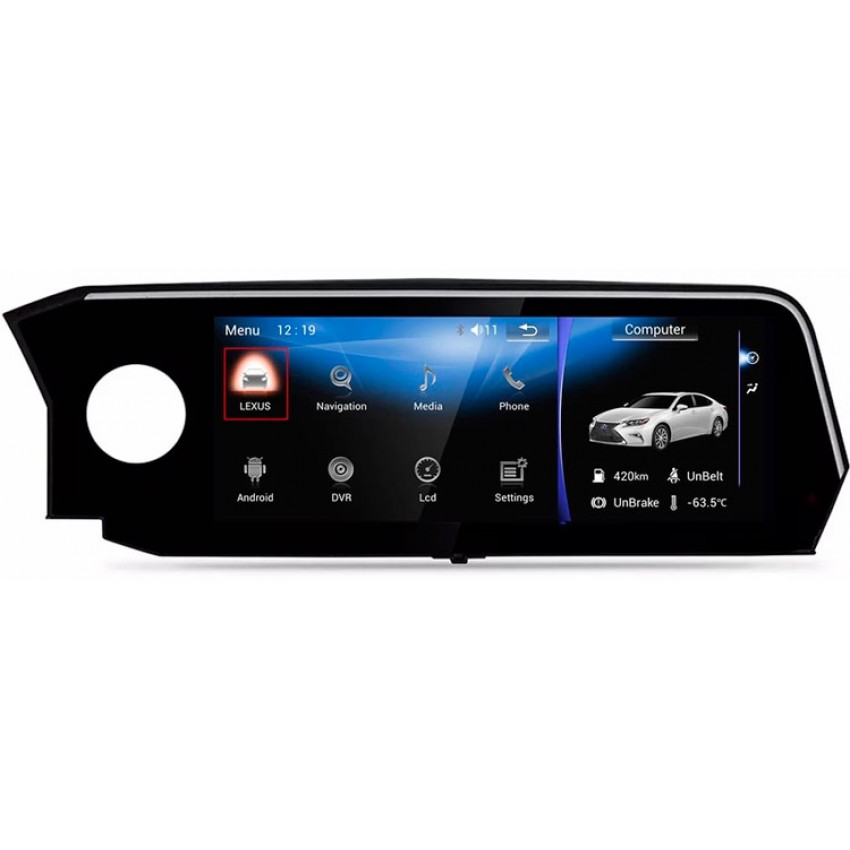 Штатная мультимедийная система Mankana для Lexus ES200, ES350, ES300h на OS Android 10.1 