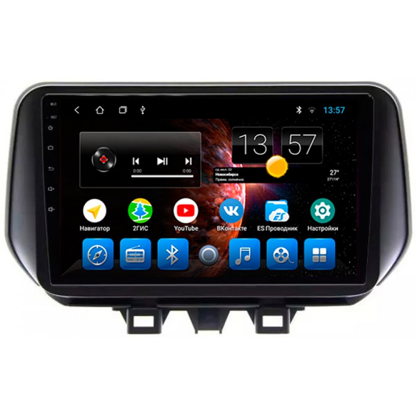 Головное устройство Mankana BS-10260 для Hyundai SantaFe IV, IX45 18-21г на OS Android, Экран 10,1"