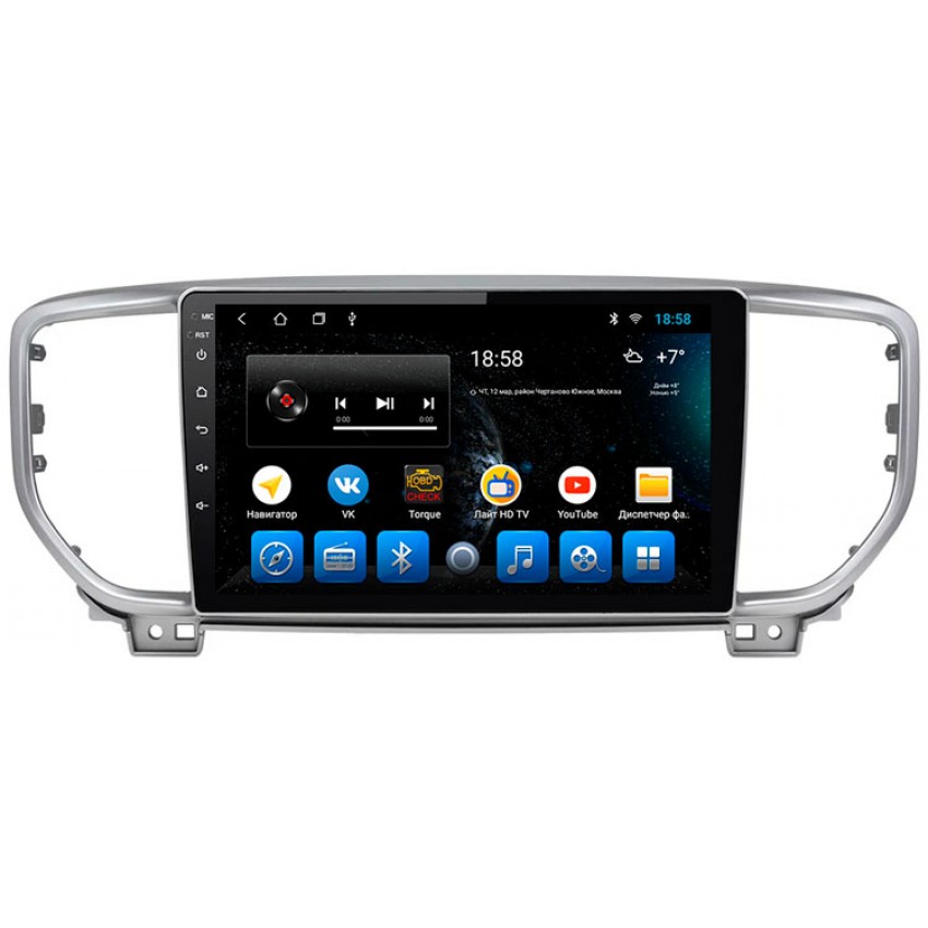 Головное устройство Mankana BS-09999 для Kia Sportage IV 18-21г на OS Android, Экран 9"