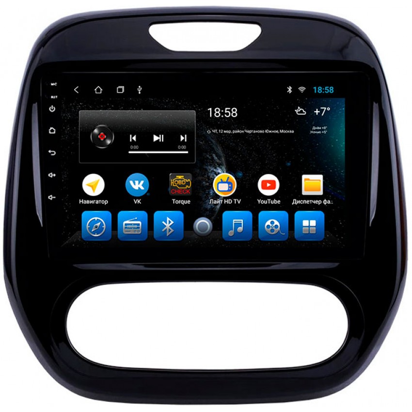 Головное устройство Mankana BS-09277 для Renault Kaptur I 16-22г на OS Android, Экран 9"