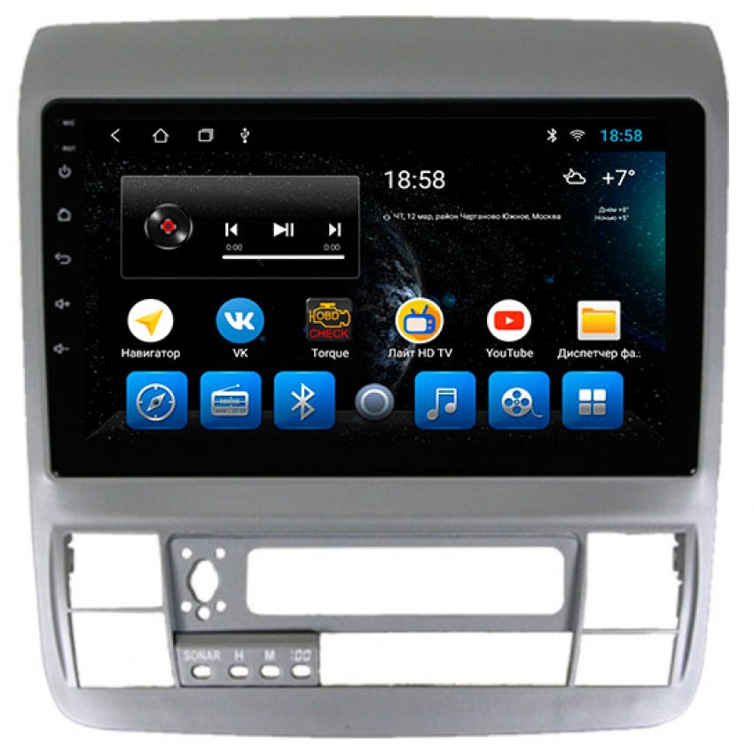 Головное устройство Mankana BS-09415 для Toyota Alphard H10 05-08г на OS Android, Экран 9"
