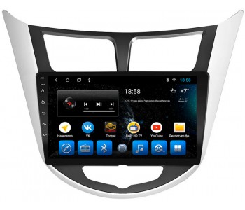Штатное головное устройство для Hyundai Solaris I 2010-2017 Экран 9"