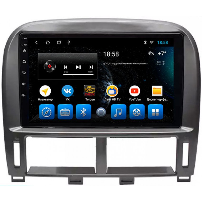 Головное устройство Mankana BS-09265 для Lexus LS 00-03г на OS Android, Экран 9" 