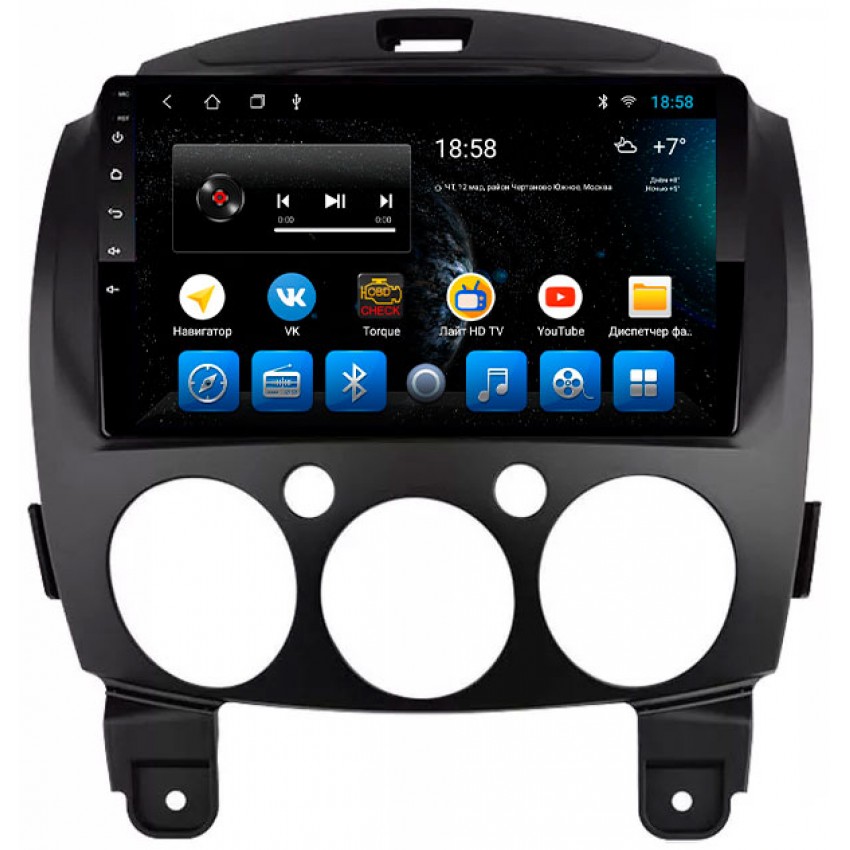 Головное устройство Mankana BS-09269 для Mazda 2, Demio 07-14г на OS Android, Экран 9"