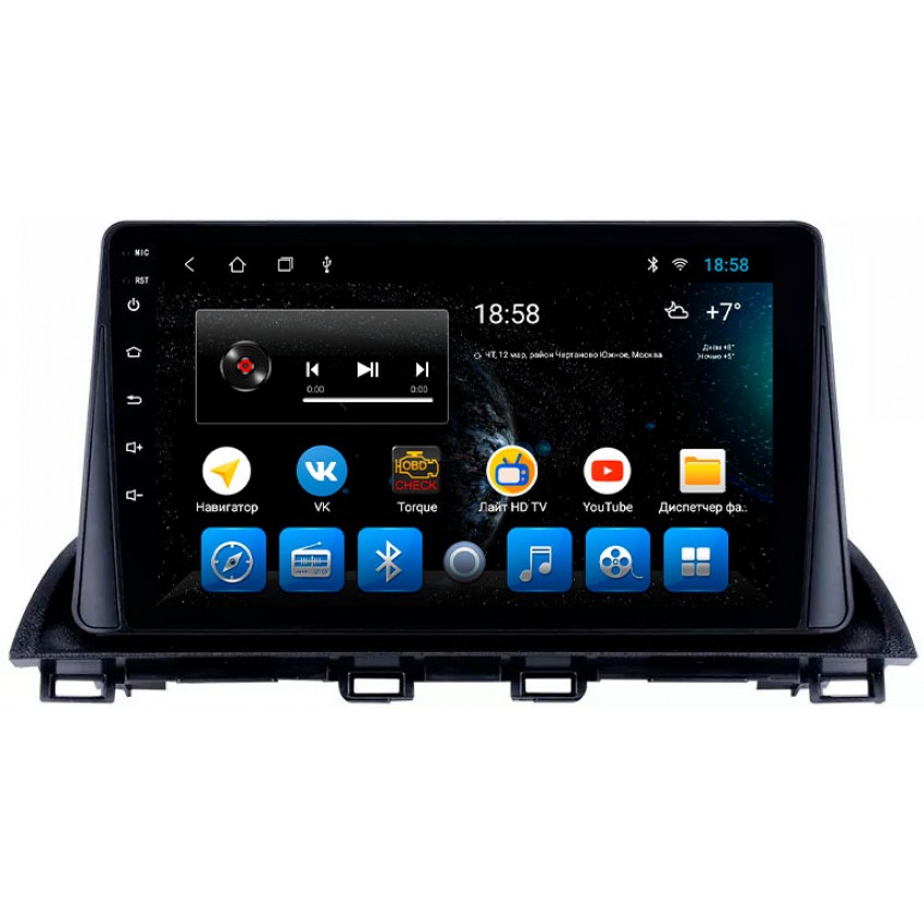 Головное устройство Mankana BS-09634 для Mazda 3 13-18г на OS Android, Экран 9"