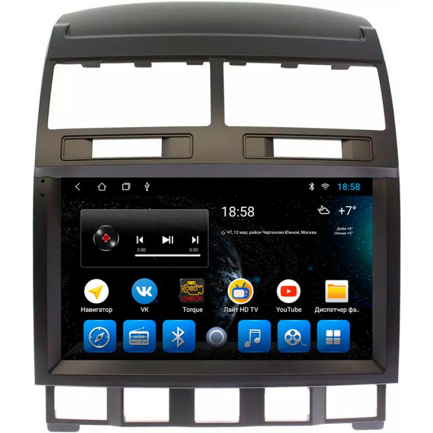 Мультимедийная система Mankana BS-09312 для Volkswagen Touareg 03-10г на OS Android, Экран 9"