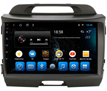 Штатное головное устройство для Kia Sportage III 2010-2015 Экран 9"