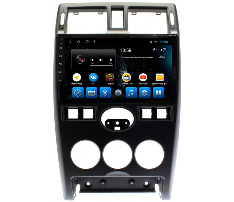 Головное устройство Mankana BS-09263 для Lada Priora 07-14г на OS Android, Экран 9"