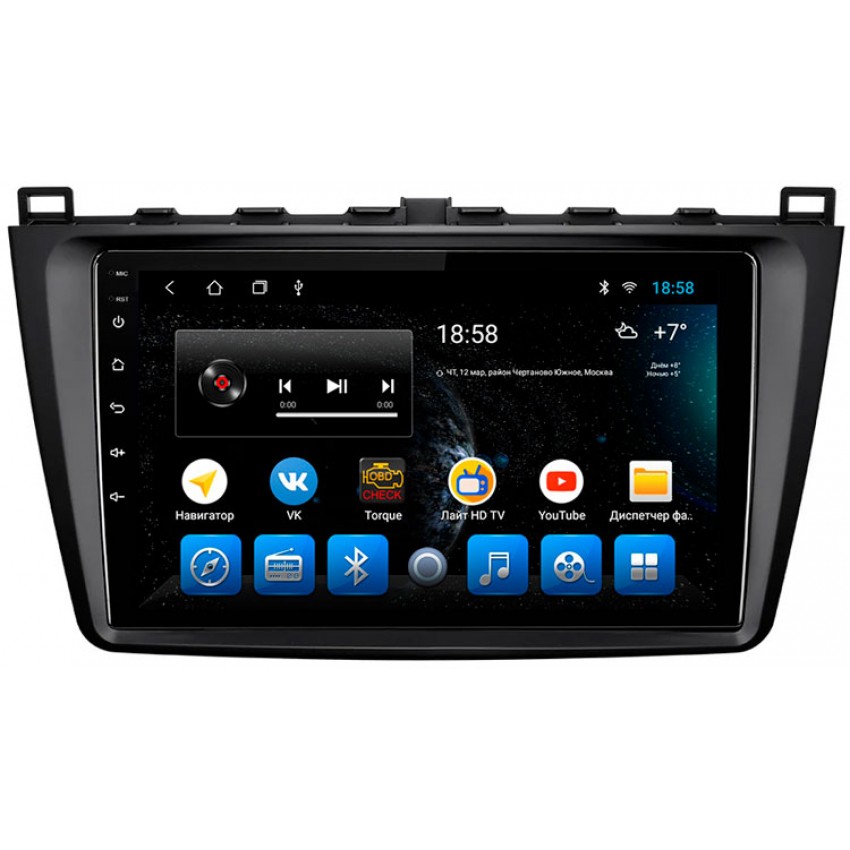Головное устройство Mankana BS-09063 для Mazda 6 GH, Atenza на OS Android, Экран 9"