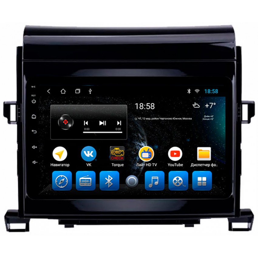 Головное устройство Mankana BS-09310 для Toyota Alphard H20 08-14г на OS Android, Экран 9"
