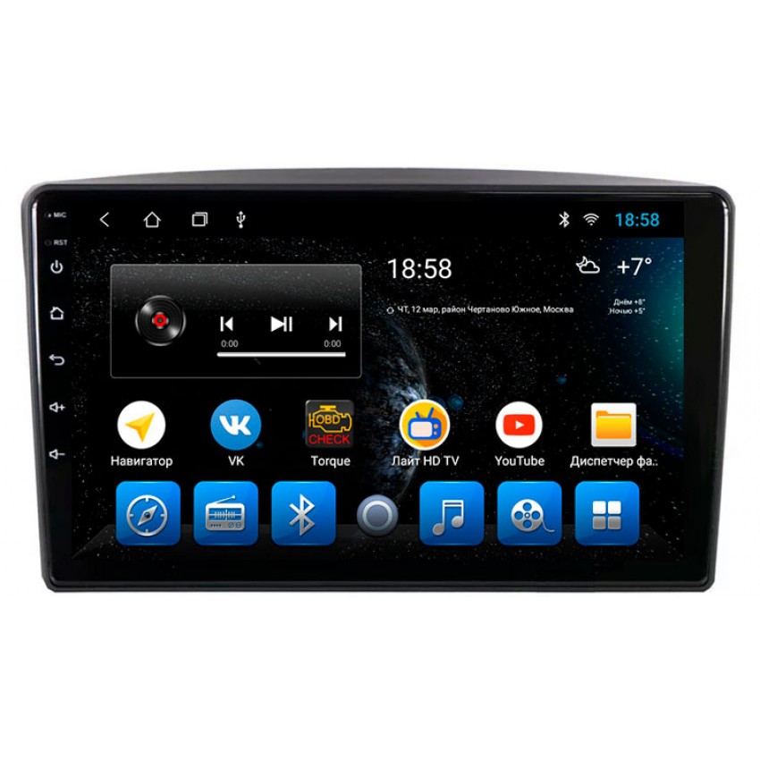 Головное устройство Mankana BS-09290 для Toyota LC 100 98-02г на OS Android, Экран 9"