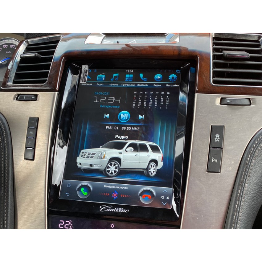 Мультимедийная система Mankana BST-10401 в стиле Tesla для Cadillac Escalade на OS Android, Экран 10,4"