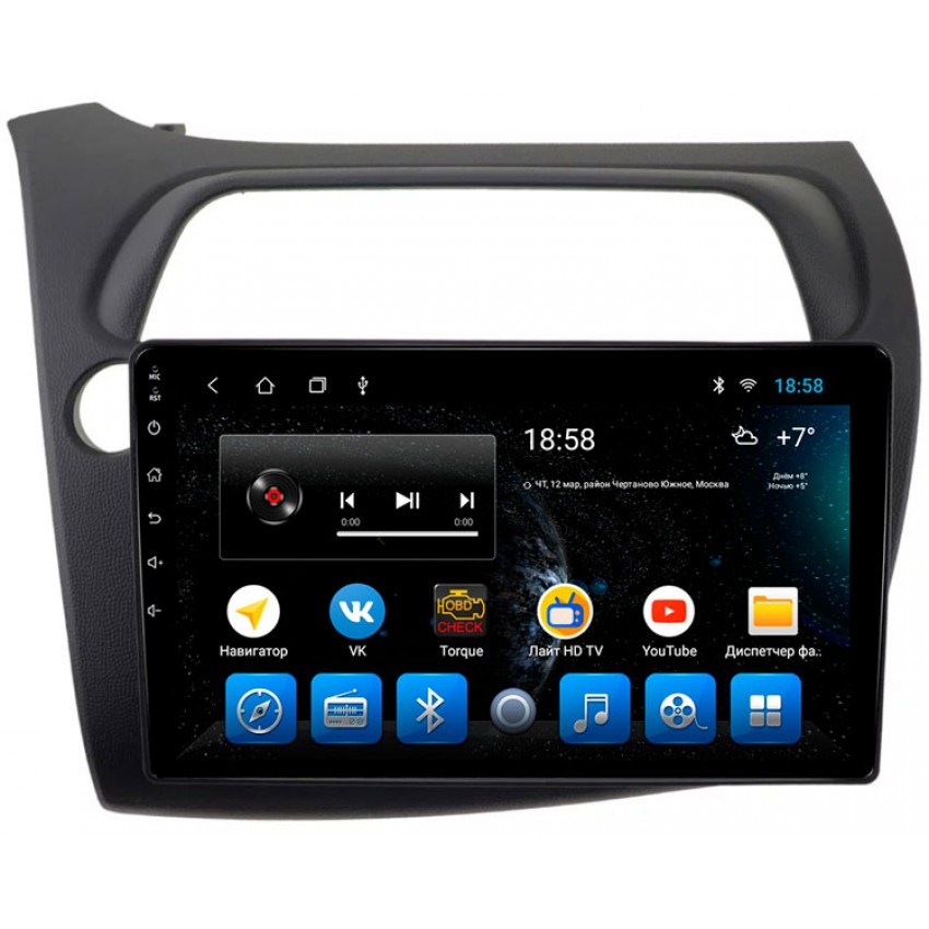 Головное устройство Mankana BS-09065 для Honda Civic VIII на OS Android, Экран 9"
