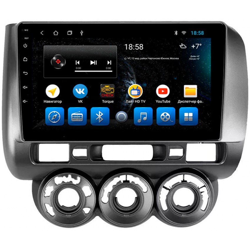 Головное устройство Mankana BS-09075 для Honda Fit I 01-08 на OS Android, Экран 9"