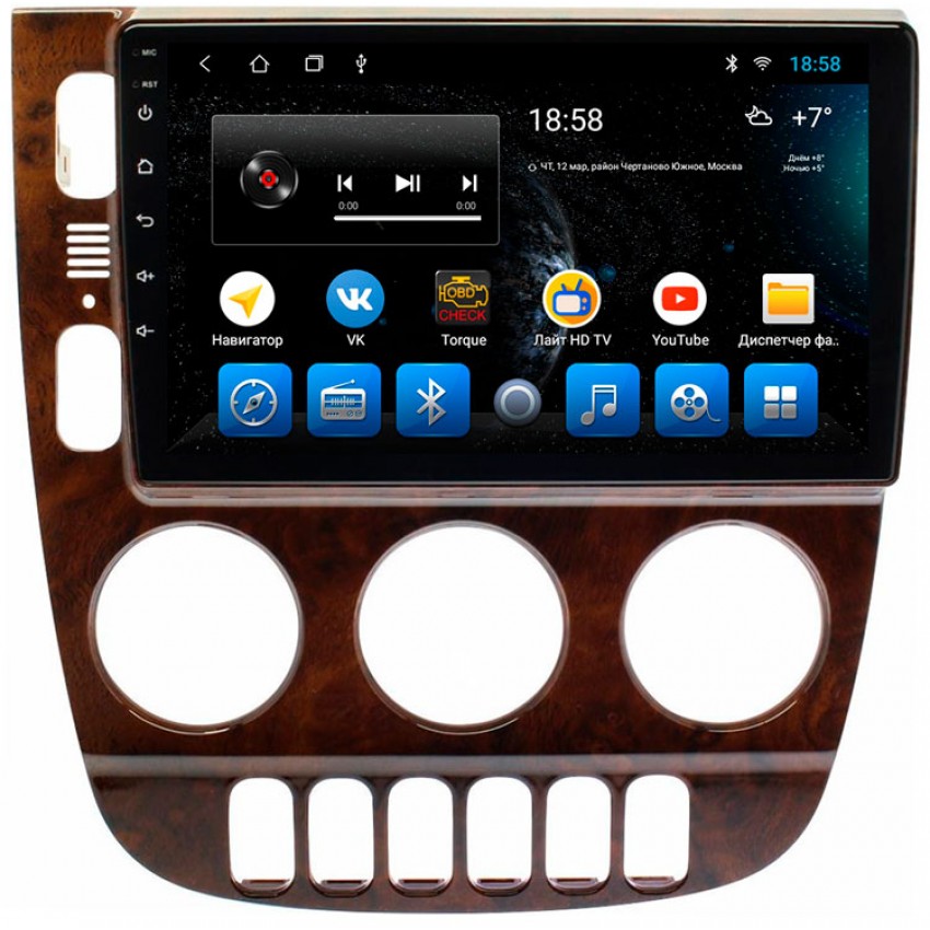 Головное устройство Mankana BS-10710 для Mercedes-Benz M-class W163 01-05г Android, Экран 10,1"