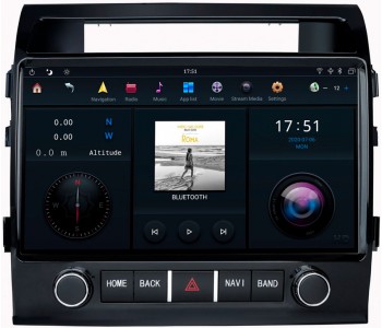 Штатное головное устройство для Toyota Land Cruiser 200 2007-2015 Экран 11"