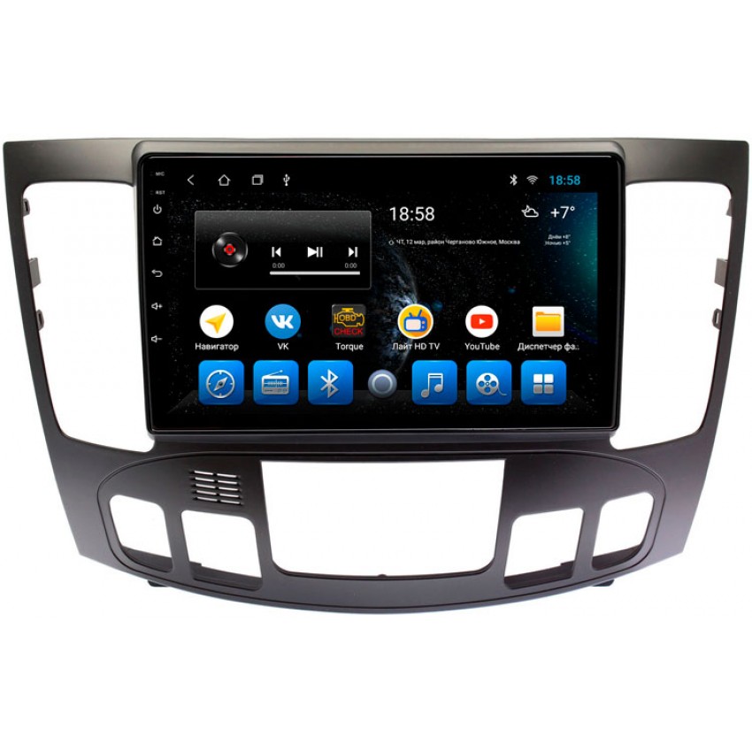 Головное устройство Mankana BS-09128 для Hyundai Sonata  NF 08-10г на OS Android, Экран 9"