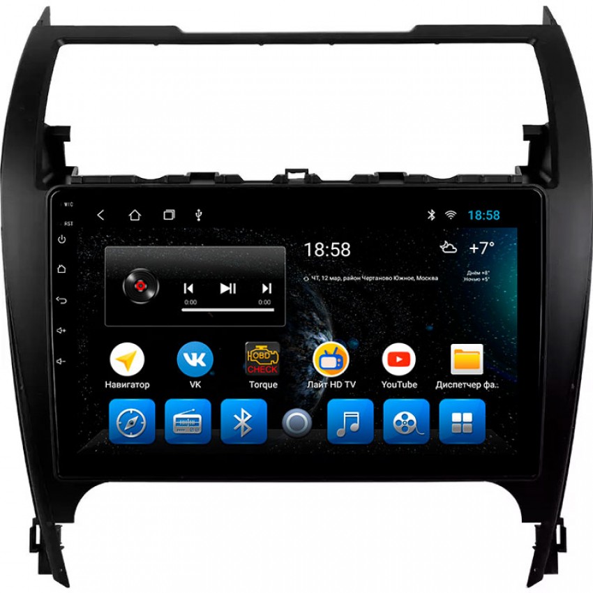 Головное устройство Mankana BS-10173 для Toyota Camry XV50 Америка на OS Android, Экран 10,1"