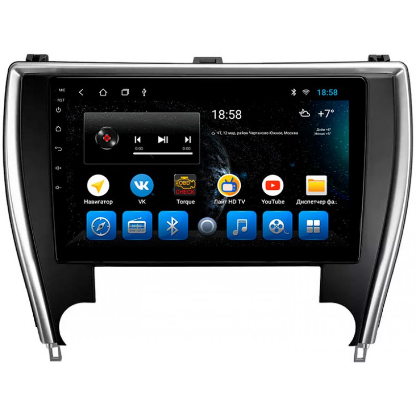Головное устройство Mankana BS-10268 для Toyota Camry XV55 Америка на OS Android, Экран 10,1"