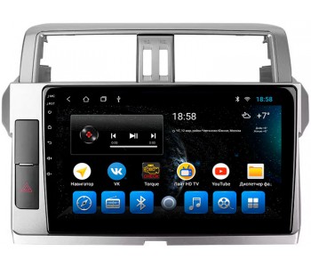 Штатное головное устройство для Toyota LC Prado 150 2013-2017 Экран 10,1"