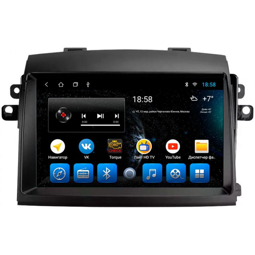 Головное устройство Mankana BS-09172 для Toyota Sienna XL20 03-10г на OS Android, Экран 9"