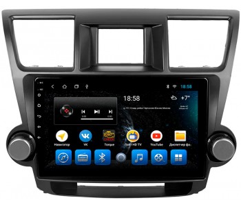 Штатное головное устройство для Toyota Highlander XU40 2007-2013 Экран 10,1"