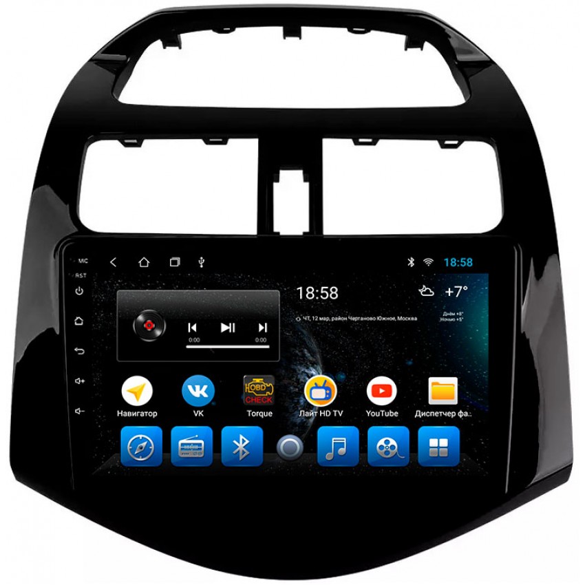 Головное устройство Mankana BS-09309 для Chevrolet Spark 09-21г на OS Android, Экран 9"