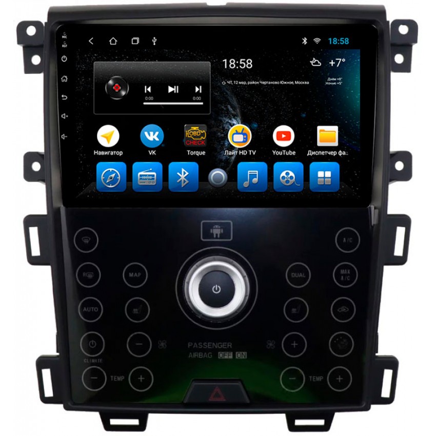 Головное устройство Mankana BS-09253 для Ford Edge I 10-14 на OS Android, Экран 9"