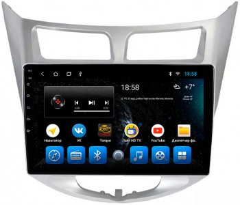 Штатное головное устройство для Hyundai Solaris I 2010-2017 Экран 10,1"