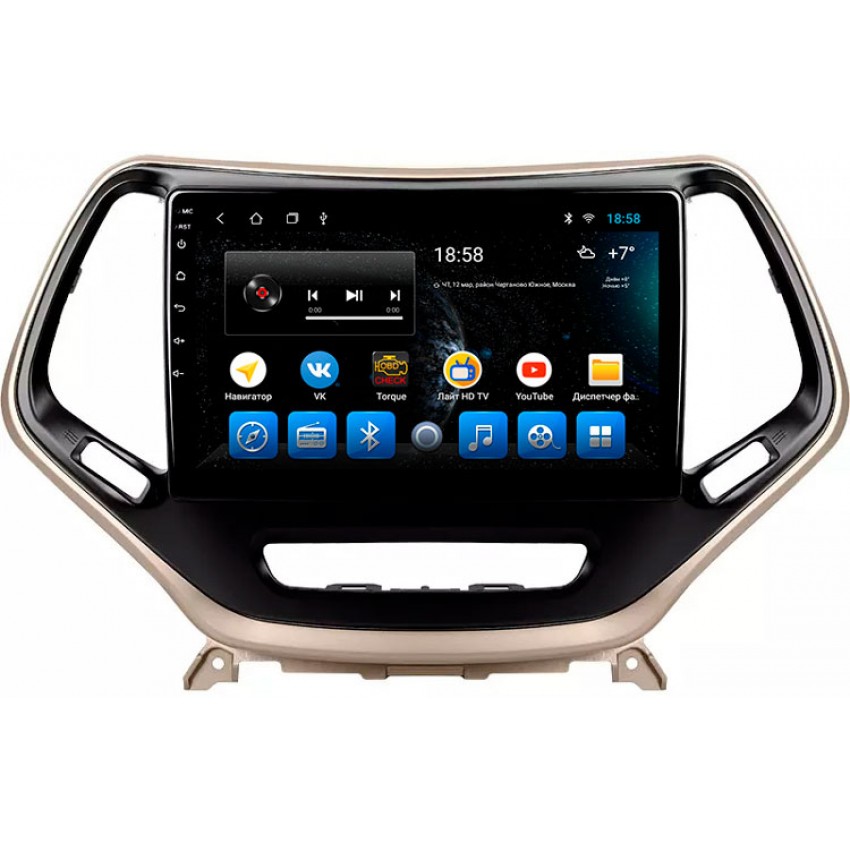 Головное устройство Mankana BS-09318 для Jeep Cherokee KL 13-18г на OS Android, Экран 9"