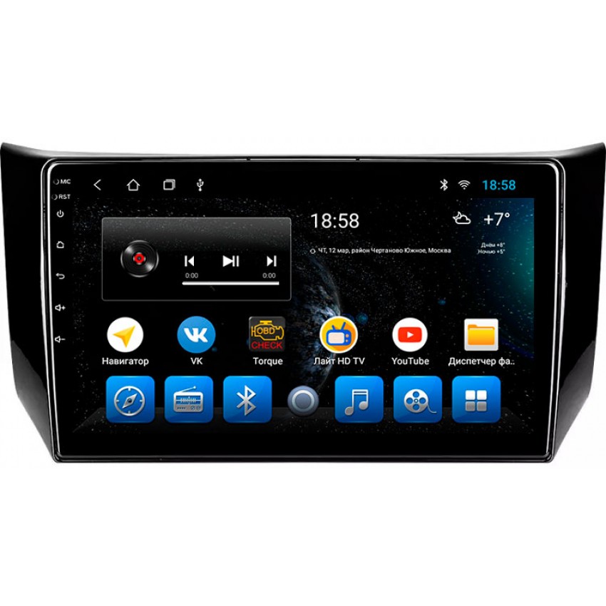Головное устройство Mankana BS-10280 для Nissan Sentra B17 12-17г на OS Android, Экран 10,1"