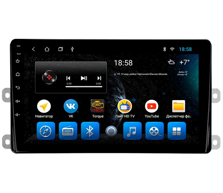 Головное устройство Mankana BS-09316 для Toyota Highlander XU70 на OS Android, Экран 9"