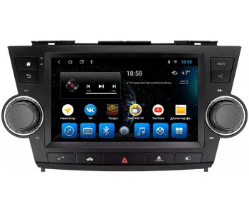 Штатное головное устройство для Toyota Highlander XU40 2007-2013 Экран 9"
