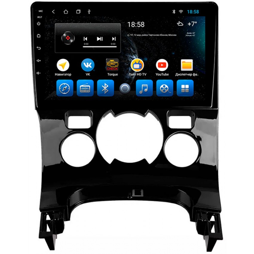 Головное устройство Mankana BS-09300 для Peugeot 3008 09-16г на OS Android, Экран 9"