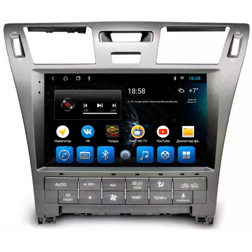 Головное устройство Mankana BS-10232 для Lexus LS 06-12г на OS Android, Экран 10,1"